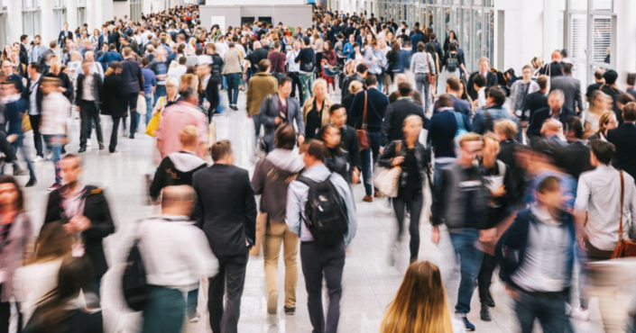 People Walking At Airport