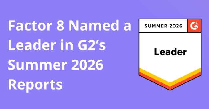 Factor 8 G2 Sales Training Leader
